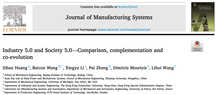 BIT research team makes achievements in Industry 5.0 research