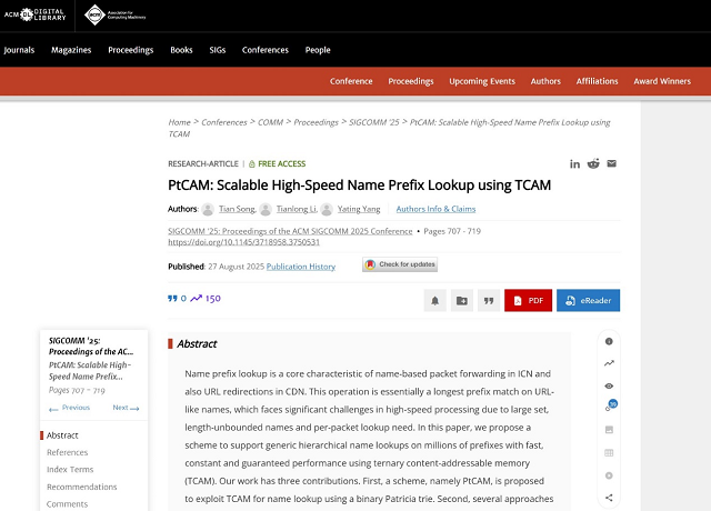 BIT team makes significant breakthroughs in next-generation internet architecture research